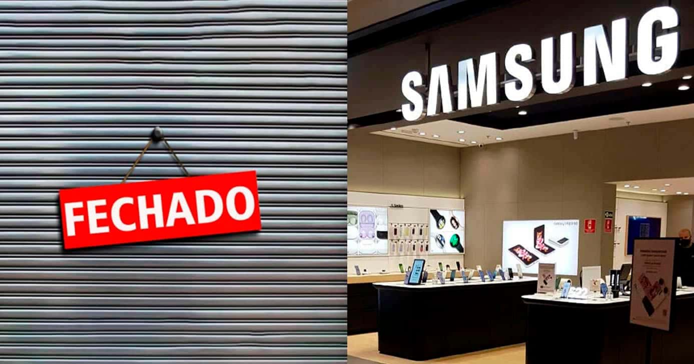 Loja fechada - Samsung (Foto: Reprodução)
