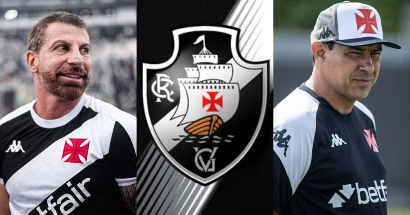 Pedrinho, Vasco, Carille (Foto: Reprodução/ Internet)