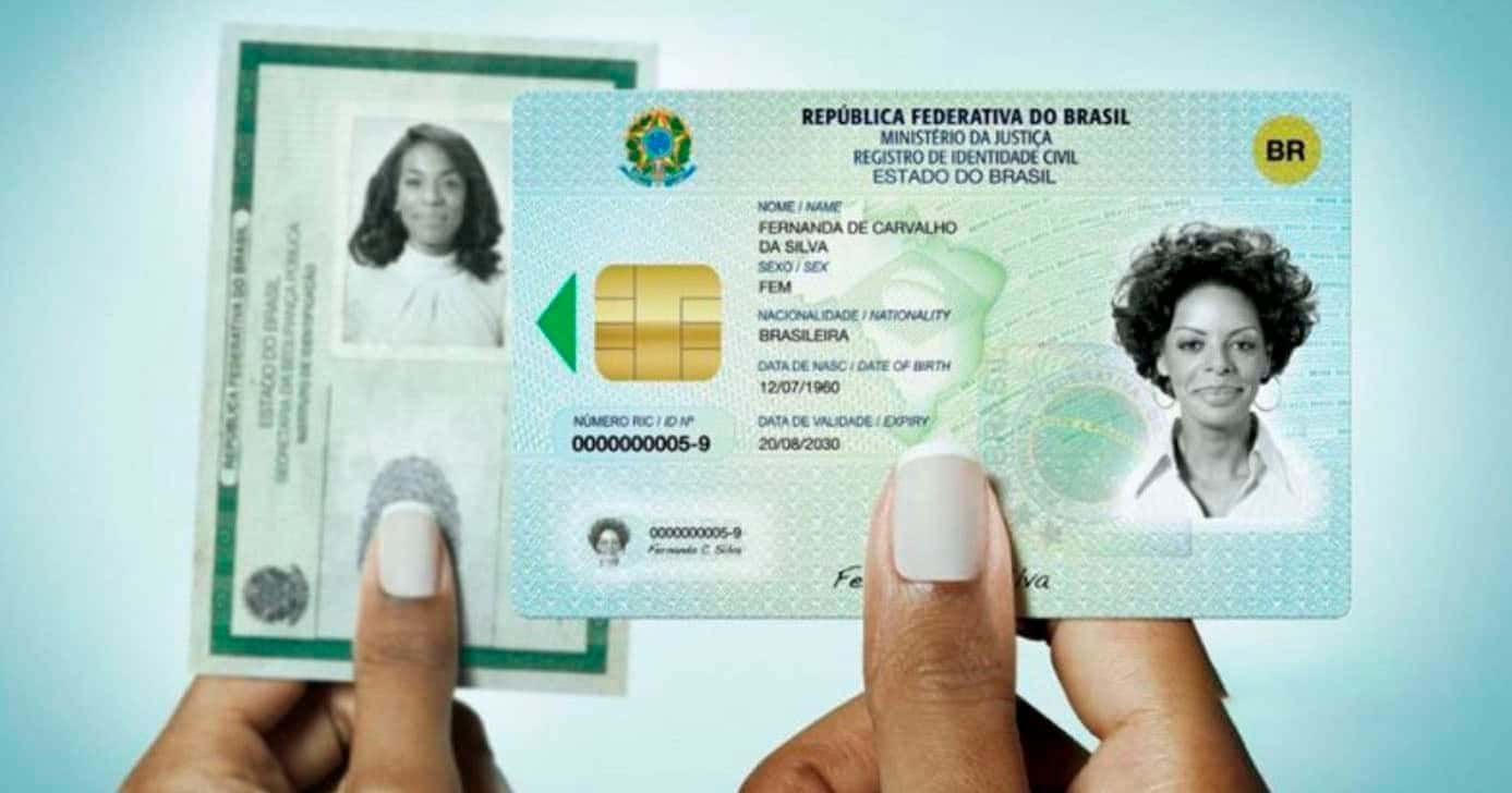 RG - Novo documento (Foto: Reprodução)