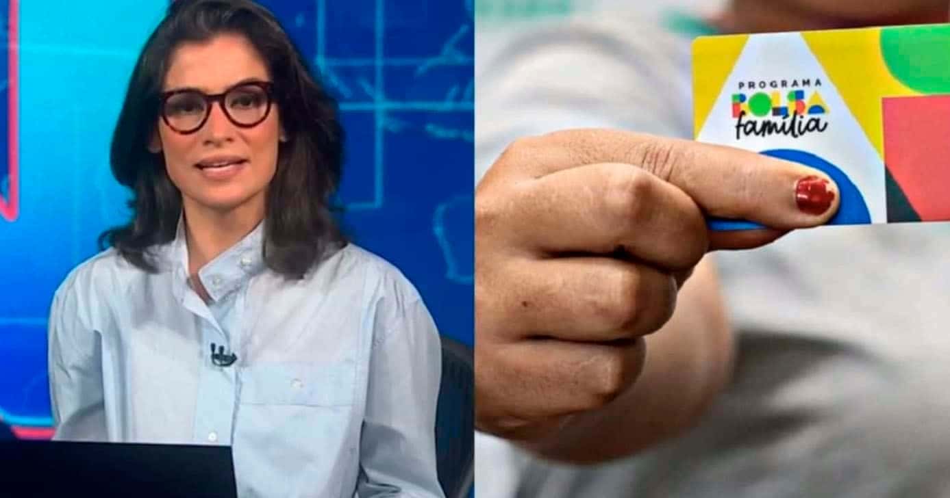 Renata Vasconcellos - Bolsa Família (Foto: Reprodução)