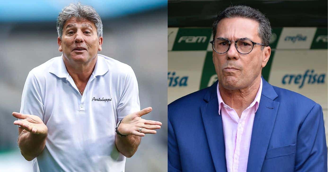Renato Gaúcho e Luxemburgo (Reprodução - Internet)