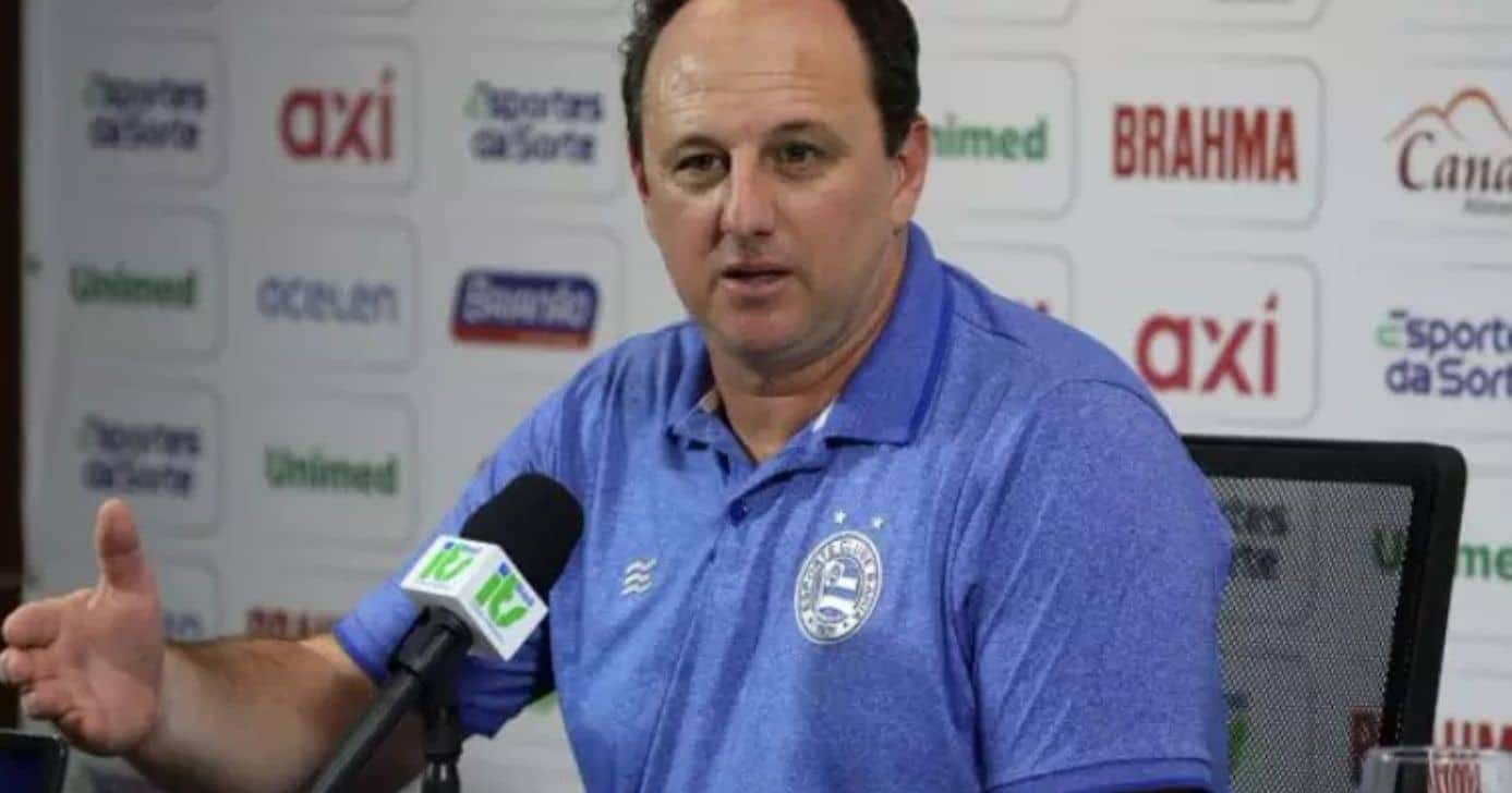 Rogério Ceni técnico de futebol do Bahia (Foto: Letícia Martins)