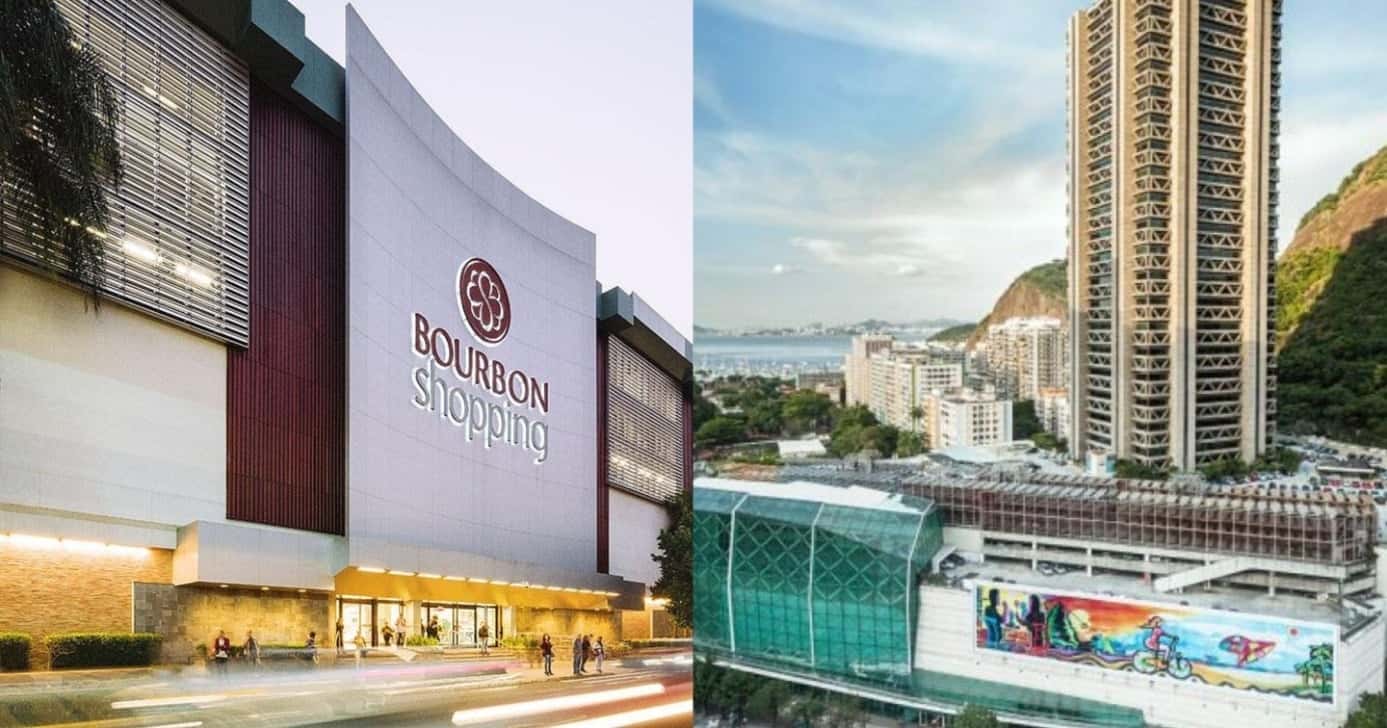 Gigante faz PIX de R$396M para compra em 3 shoppings de SP e RJ - Foto: Montagem
