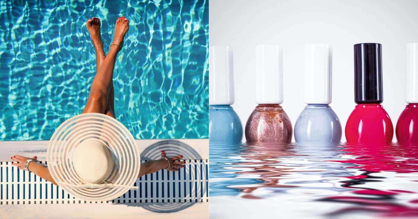 Cores de esmalte são tendências para mulheres 55+ no verão (Reprodução/Montagem TV Foco/Canva)