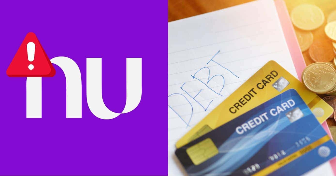 Nubank emite 5 alertas para salvar dívidas de clientes em 2025 (Reprodução/Montagem TV Foco/Canva)