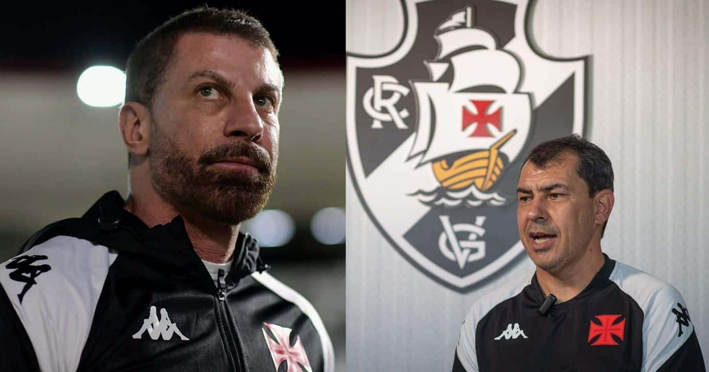 Carille e Pedrinho exigem demissão de dupla 2 craques no Vasco (Reprodução/Papo na Colina/Lance!)