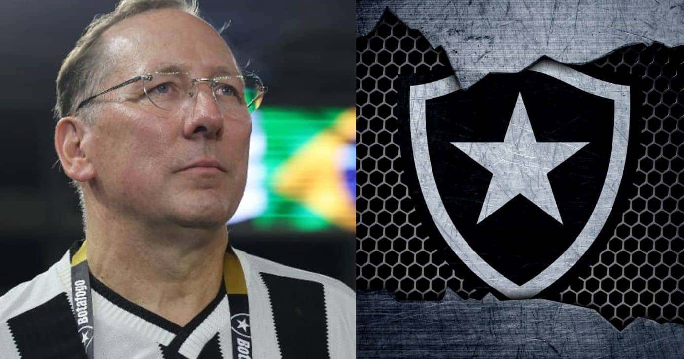 Textor lida com 3 bombas no Botafogo (Reprodução/Montagem TV Foco/Canva)