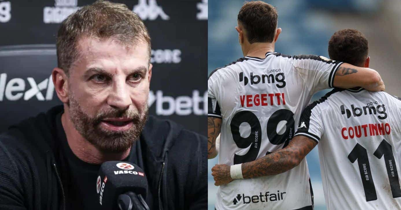 Pedrinho libera PIX por atacante de peso no Vasco (Reprodução/Montagem TV foco/Canva)
