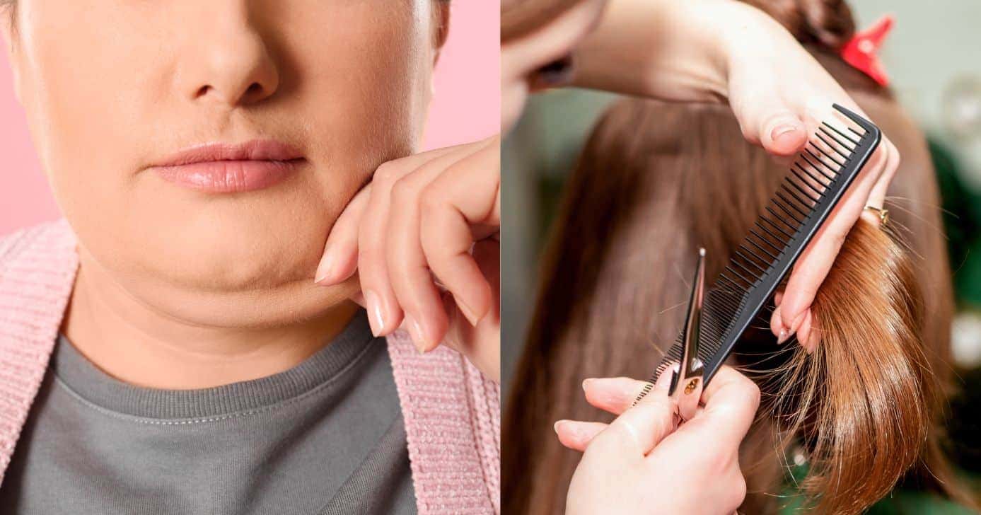 5 cortes de cabelo sugam rugas e afinam o rosto das mulheres 50+ (Reprodução/Montagem TV Foco/Canva)