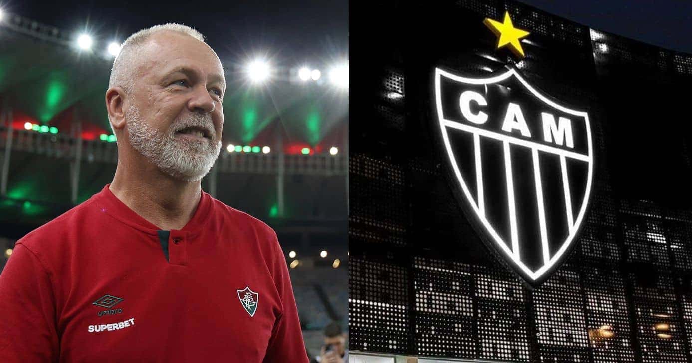Mano Menezes exige 2 reforços no Fluminense (Reprodução/Montagem TV Foco/Canva)