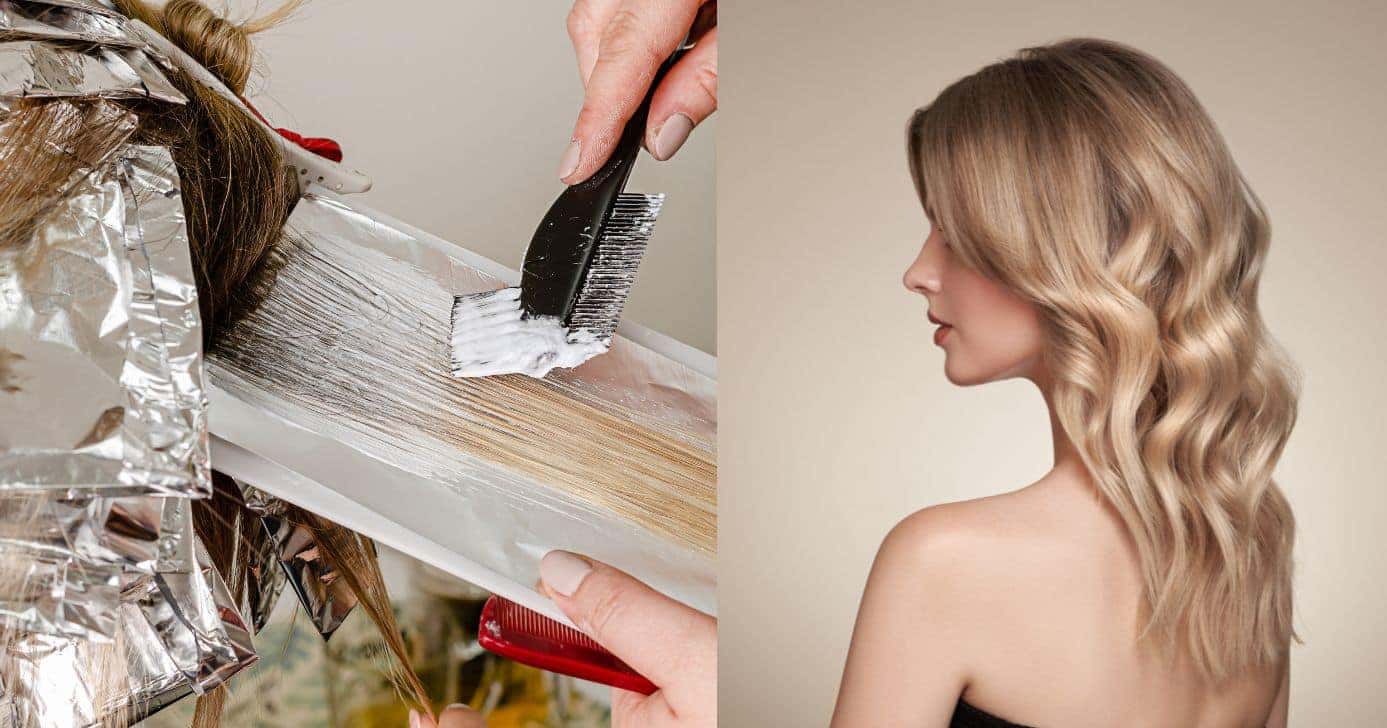Cremada com 4 ingredientes tira o pigmento do cabelo em minutos (Reprodução/Montagem TV Foco/Canva)
