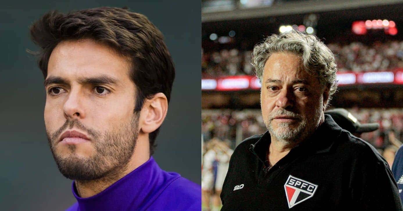 Kaká aceita comprar nova SAF do São Paulo e recebe resposta de Casares (Reprodução/Montagem TV Foco/Canva)