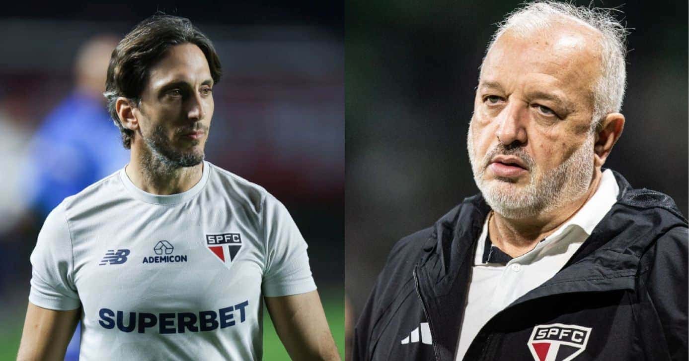 Belmonte e Zubeldía no São Paulo (Reprodução/Montagem TV Foco/Canva)