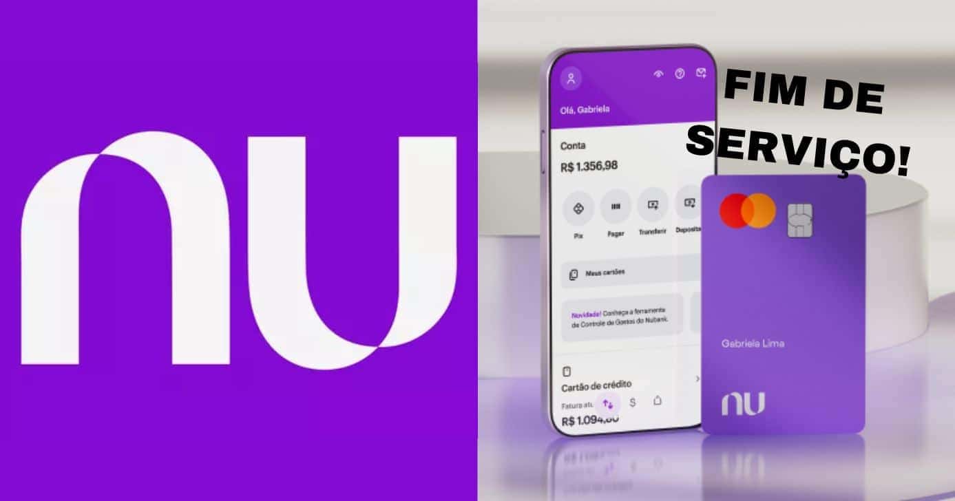 Nubank crava fim de serviço essencial que proíbe acesso à conta (Reprodução/Montagem TV Foco/Canva)