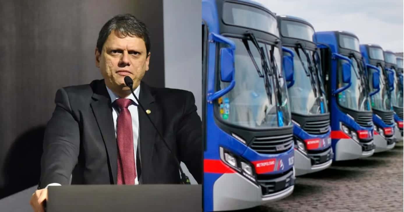 Canetada de Tarcísio dá fim na EMTU em SP, abala 634M paulistas e mais de 120 cidades - Foto: Montagem