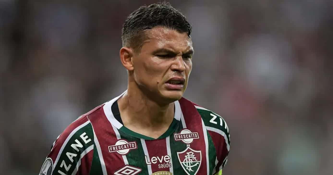 Thiago Silva no Fluminense (Foto: AGIF)