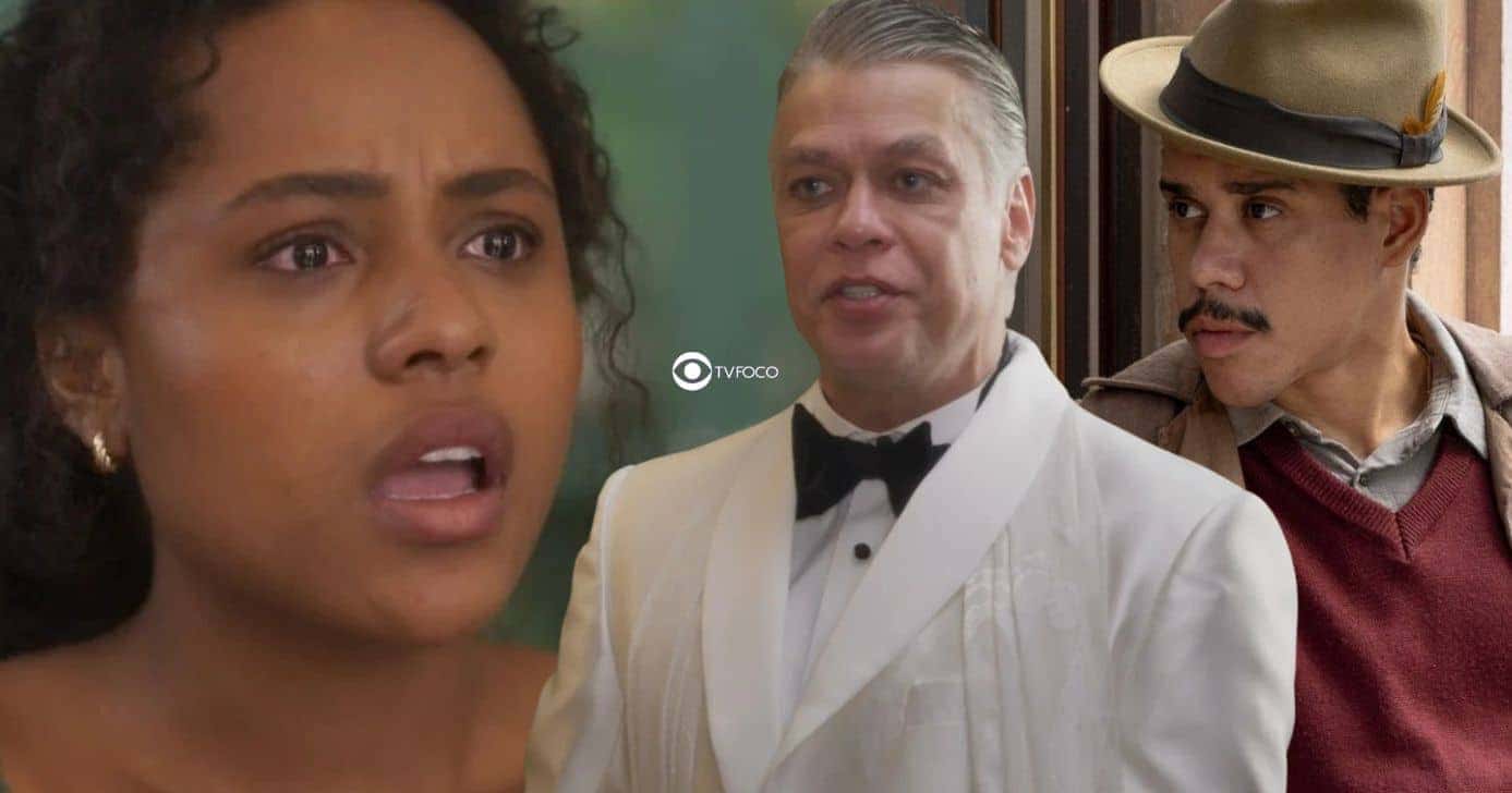 Beatriz, Juliano e Basílio em Garota do Momento (Foto: Reprodução / Globo / Montagem TV Foco)