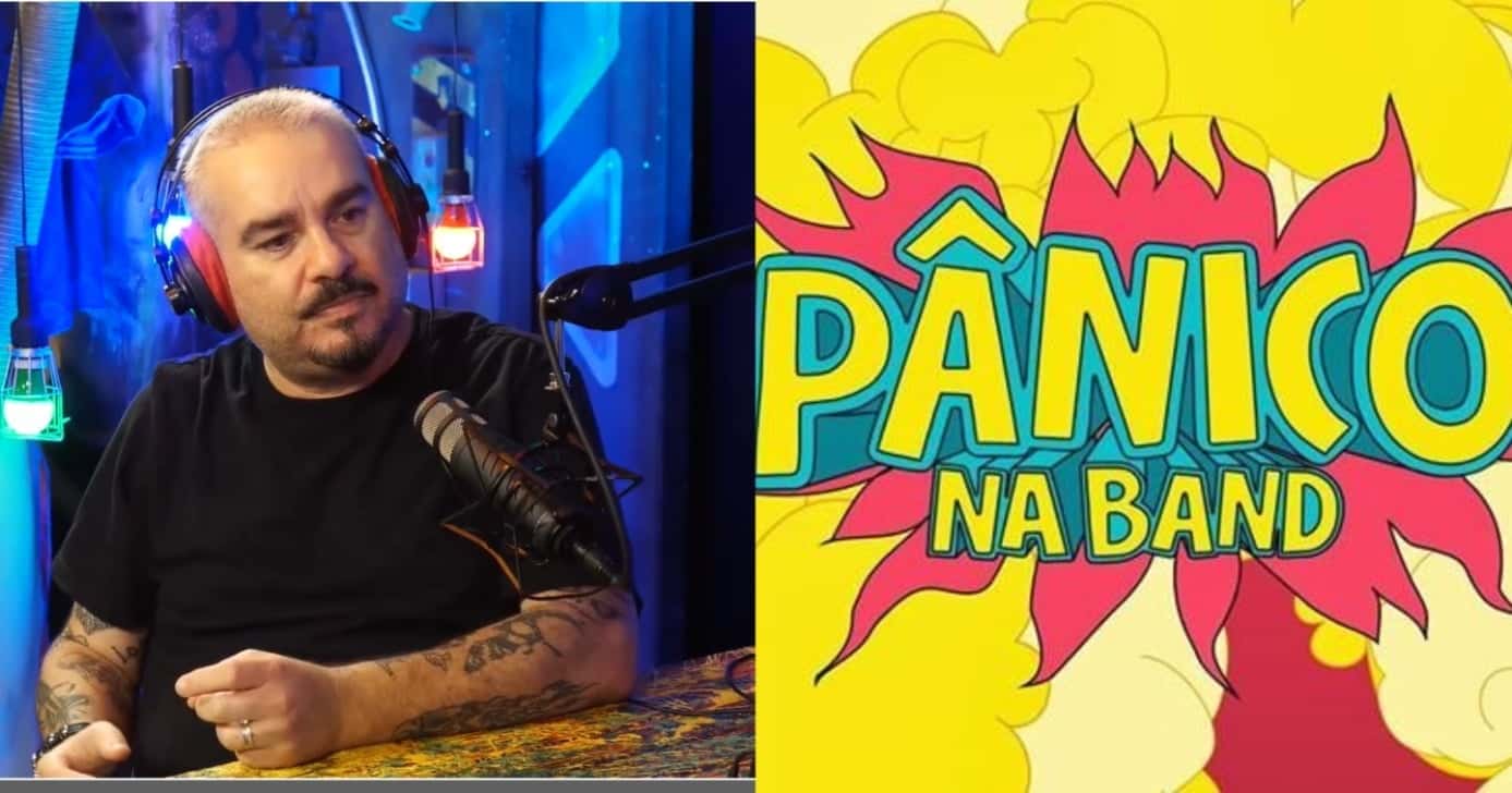 Bola amarga mágoa e assume integrante do Pânico que não quer ver nem pintado de ouro - Foto: Montagem