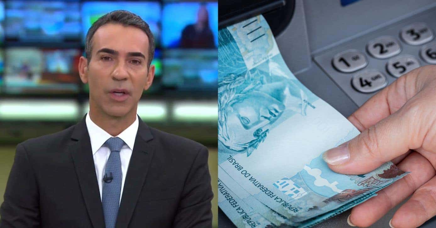 César Tralli deu notícia no Jornal Hoje (Foto: TV Globo)