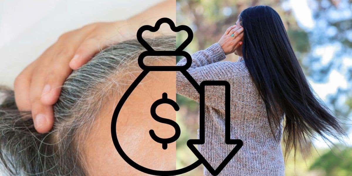 Fim do cabelo branco por menos de R$20 (Reprodução: Montagem TV Foco)