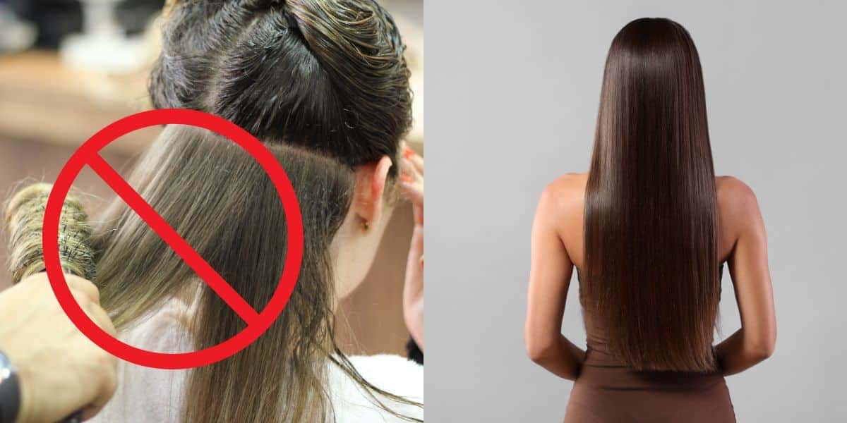 Cabelo liso com apenas 1 único ingrediente (Reprodução: Montagem TV Foco)