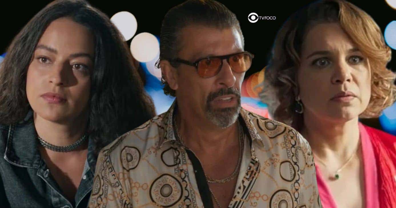 Cacá, Osmar e Violeta em Volta por Cima (Foto: Reprodução / Globo / Montagem TV Foco)