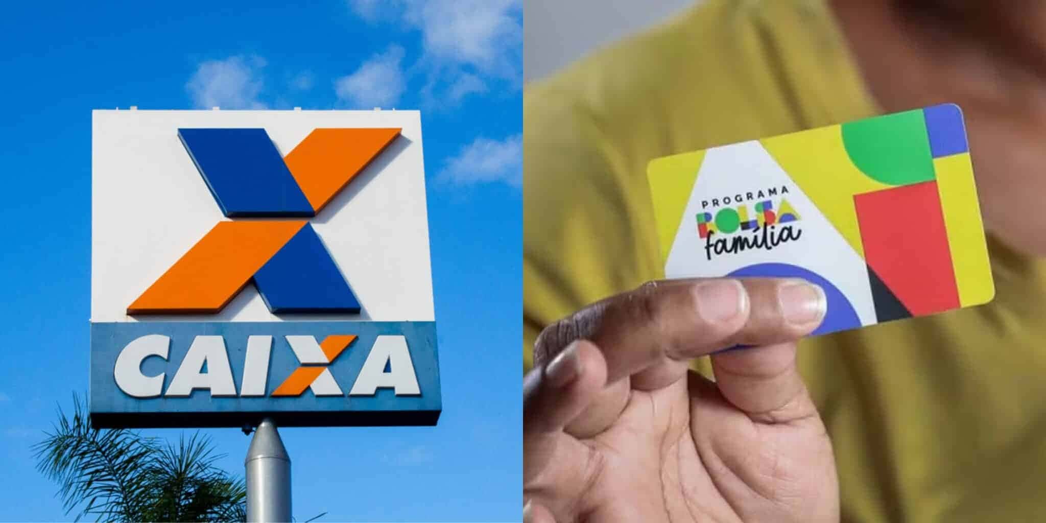 Caixa - Bolsa Família (Reprodução: Montagem TV Foco)