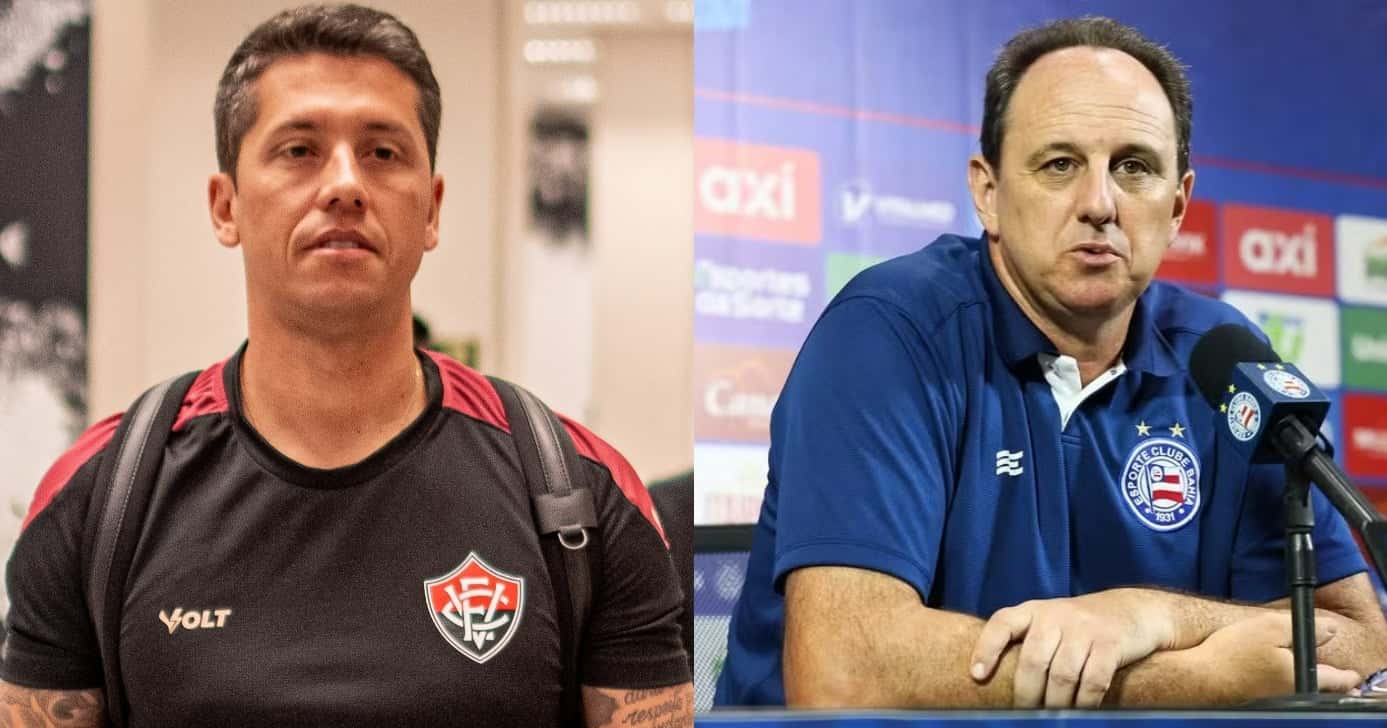 Carpini e Rogério Ceni (Foto: Reprodução/Montagem TV Foco)
