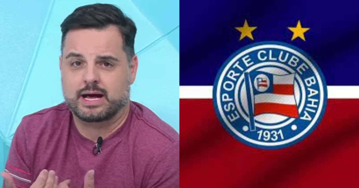 Chico Garcia paralisa Jogo Aberto com reforço nº1 no Bahia - (Montagem / TV FOCO)