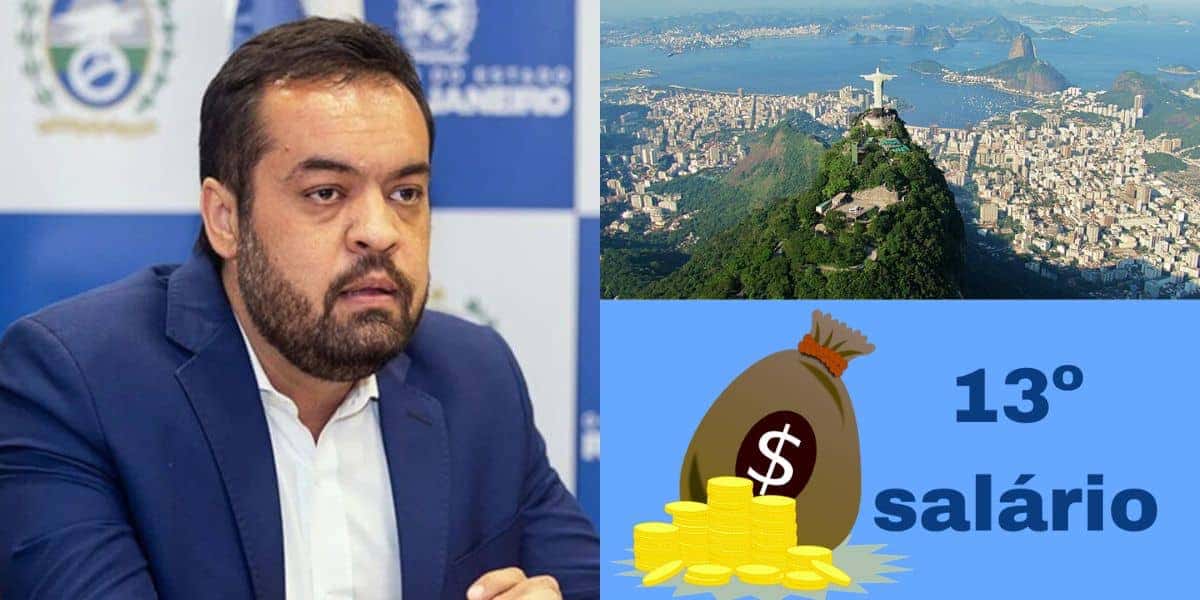 Cláudio Castro confirmou uma antecipação e datas do 13° salário no RJ (Reprodução: Rogério Santana)