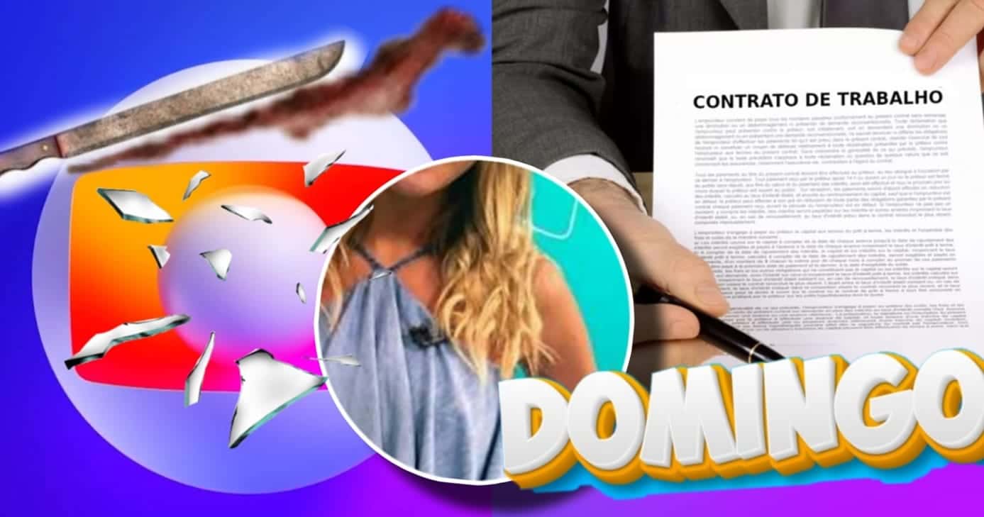 Facão à solta: Apresentadora dos domingos da Globo vive desgosto e arma demissão para fechar com rival (Fotos: Reprodução/ Globo/ Internet/ Freepik/ Montagem)