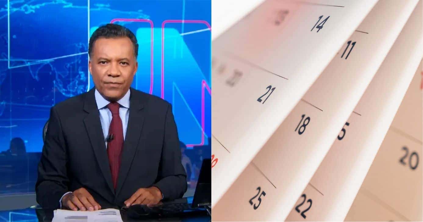 Heraldo Pereira deu notícia no Jornal Nacional (Foto: TV Globo)
