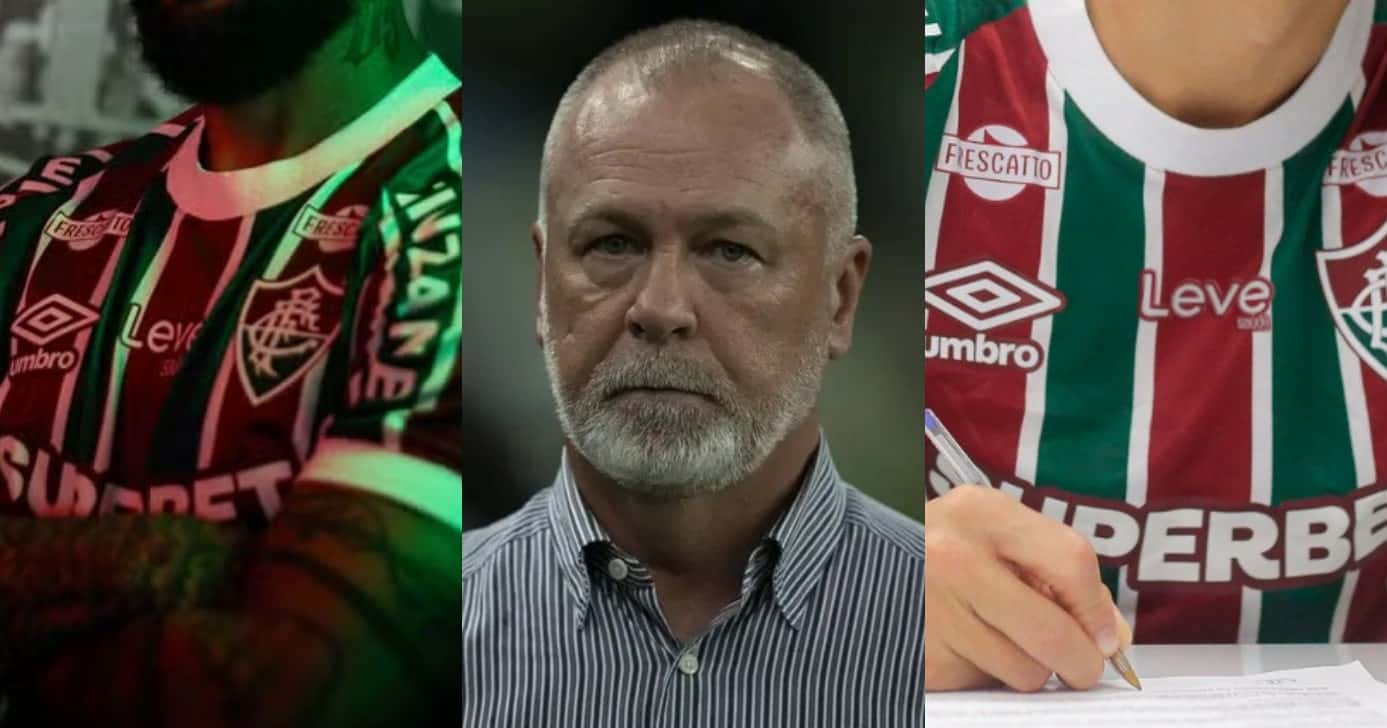 Venda de nova SAF e +2 reforços: 2 reviravoltas no Fluminense (Foto: Reprodução/Montagem TV Foco)