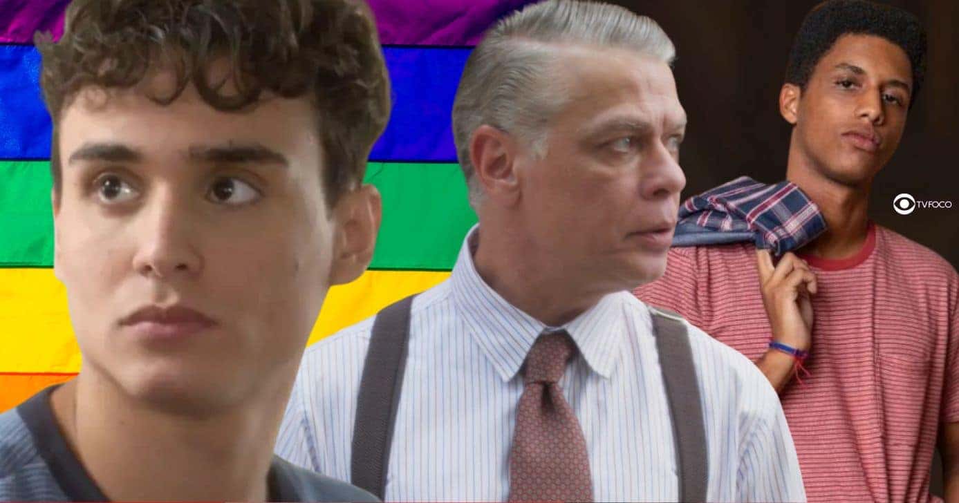Guto, Juliano e Carlito em Garota do Momento (Foto: Reprodução / Globo / Montagem TV Foco)