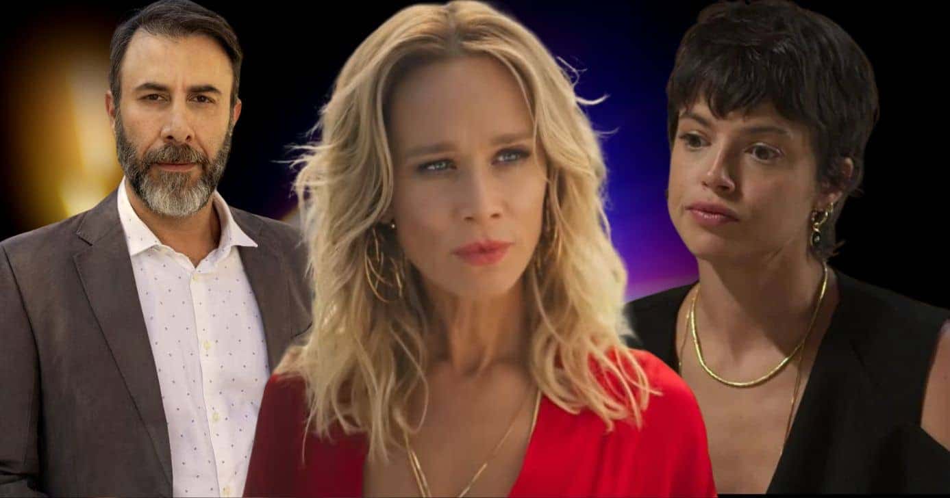 Hugo, Ísis e Luma em Mania de Você (Foto: Reprodução / Globo / Montagem TV Foco)