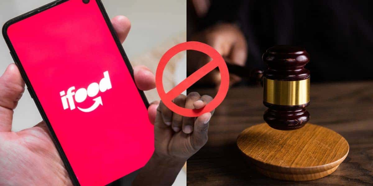 Proibição atinge em cheio o iFood (Reprodução: Montagem TV Foco)