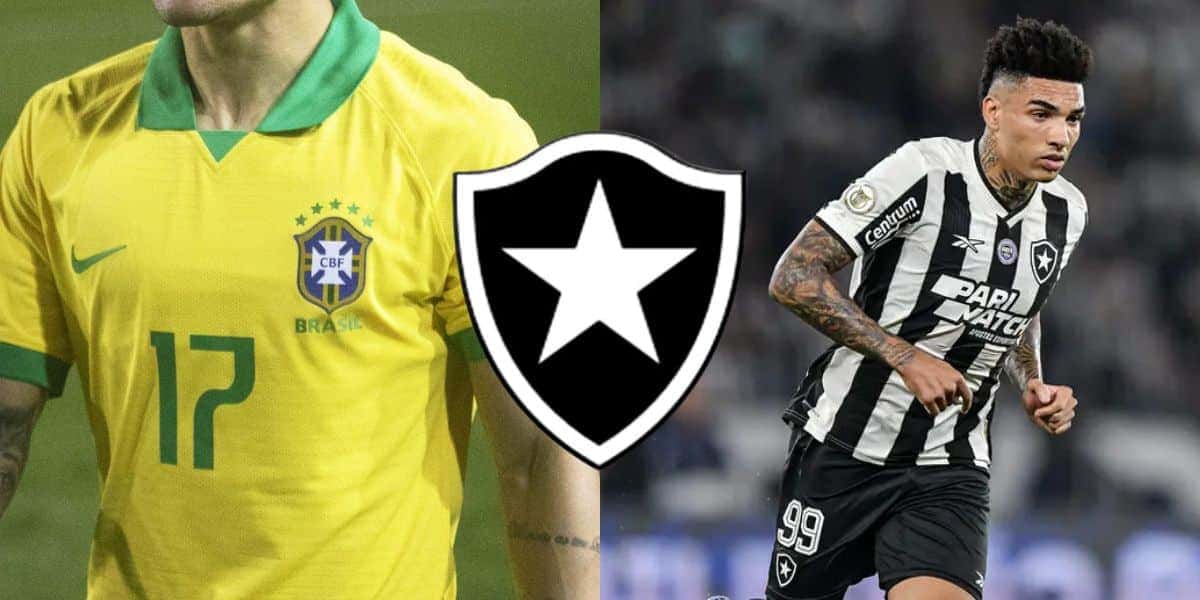 Botafogo confirma nova dupla de Igor Jesus (Reprodução: Thiago Ribeiro)