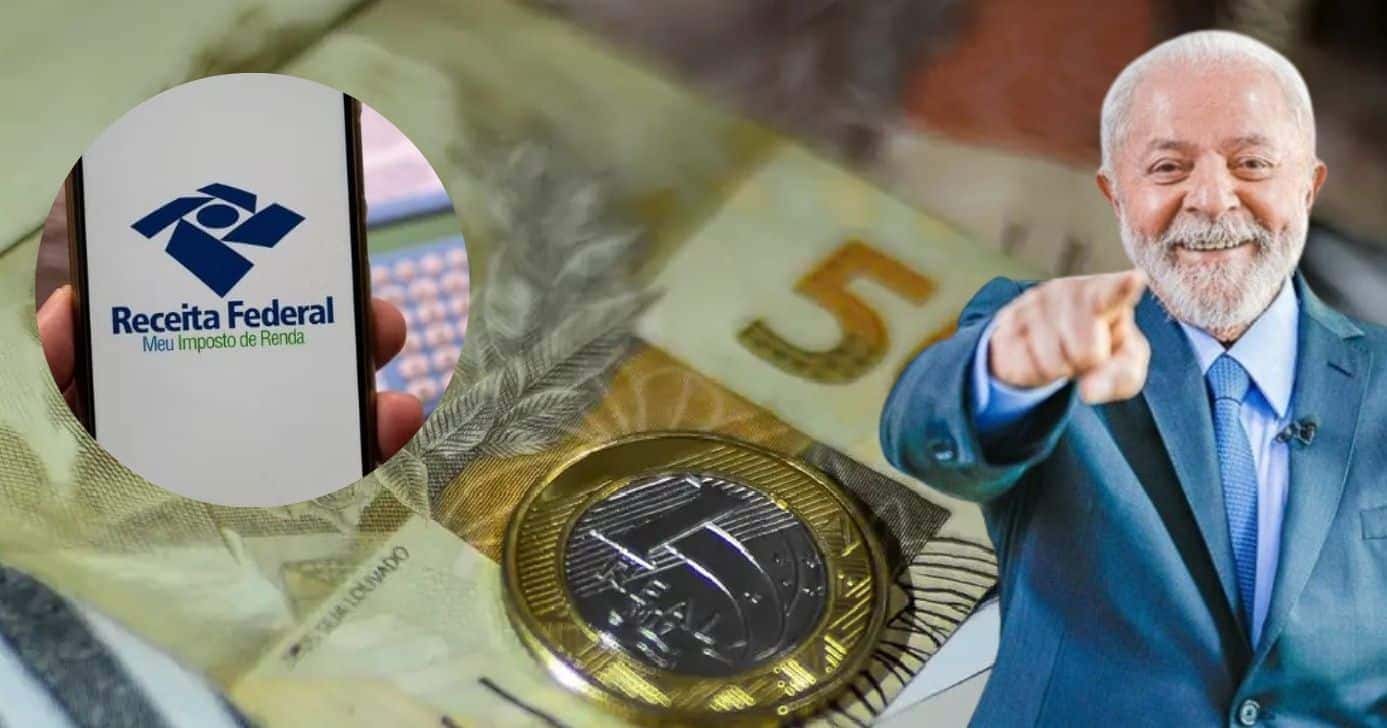 Imposto de Renda e Lula (Foto: Reprodução / Canva / Montagem TV Foco)