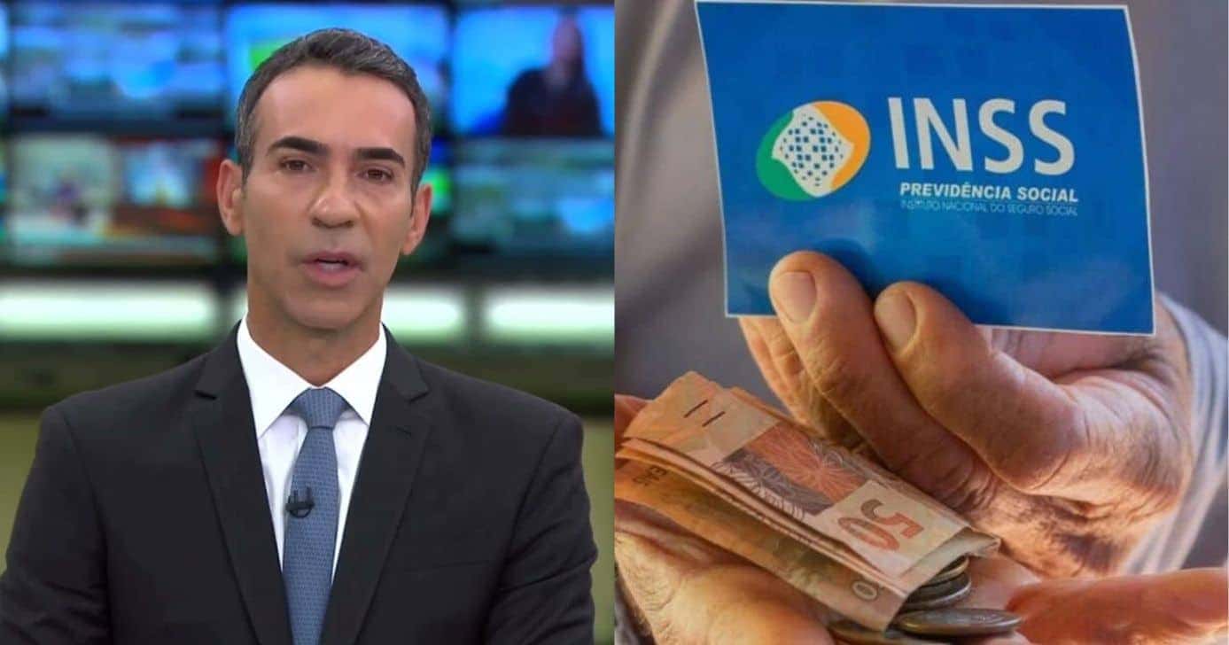 César Tralli deu notícia no Jornal Hoje (Foto: TV Globo)