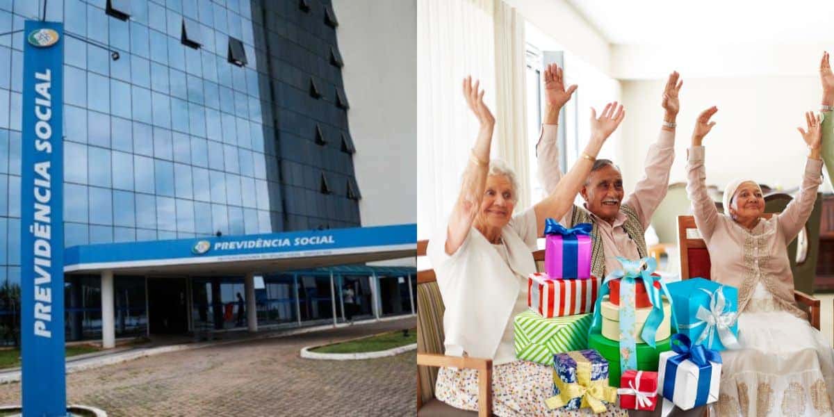 INSS confirma 10 presentões aos aposentados hoje (21) (Reprodução: Montagem TV Foco)