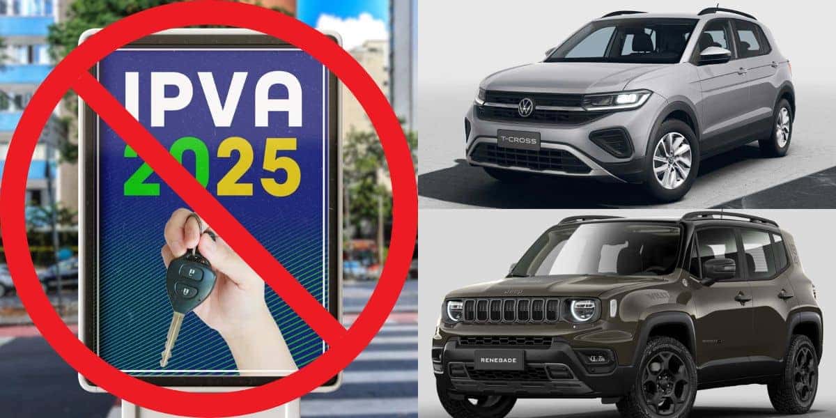 Fim do IPVA e mais 1 isenção a lista de CPFs em 2025 (Reprodução: Montagem TV Foco)