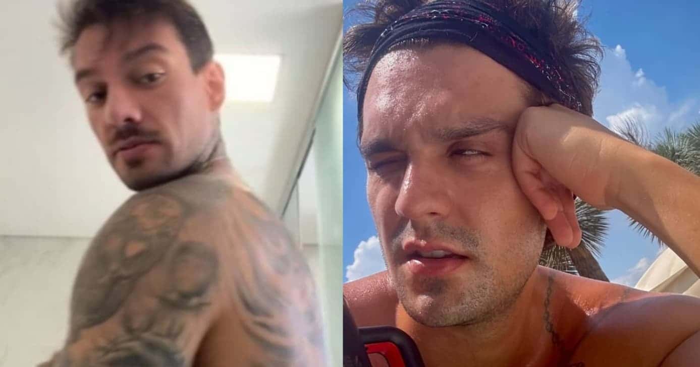Lucas Lucco revela situação com Luan Santana e assume o que sente: "Ele mexe com meu coração" (Fotos: Reprodução/ Instagram/ Montagem)