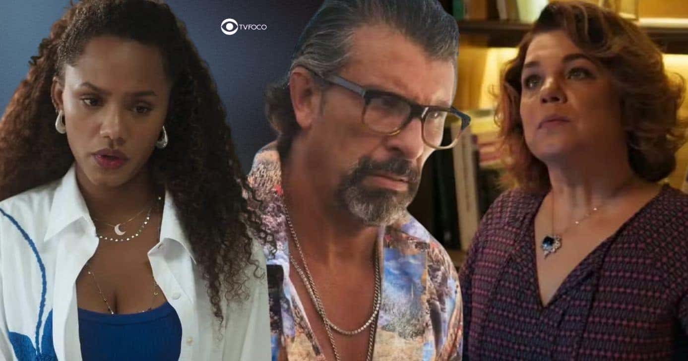 Madá, Osmar e Violeta em Volta por Cima (Foto: Reprodução / Globo / Montagem TV Foco)