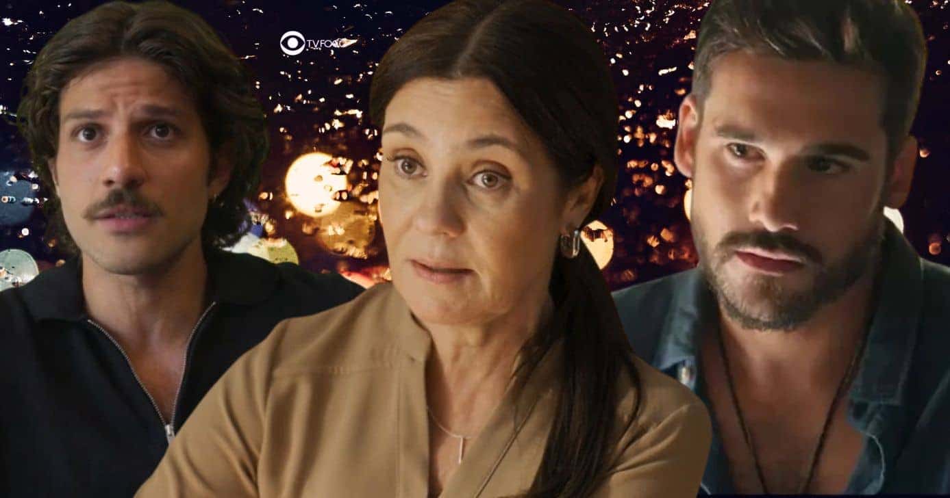 Mavi, Mércia e Rudá em Mania de Você (Foto: Reprodução / Globo / Montagem TV Foco)