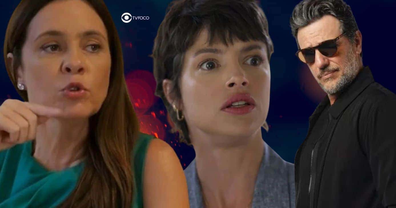 Mércia, Luma e Molina em Mania de Você (Foto: Reprodução / Globo / Montagem TV Foco)