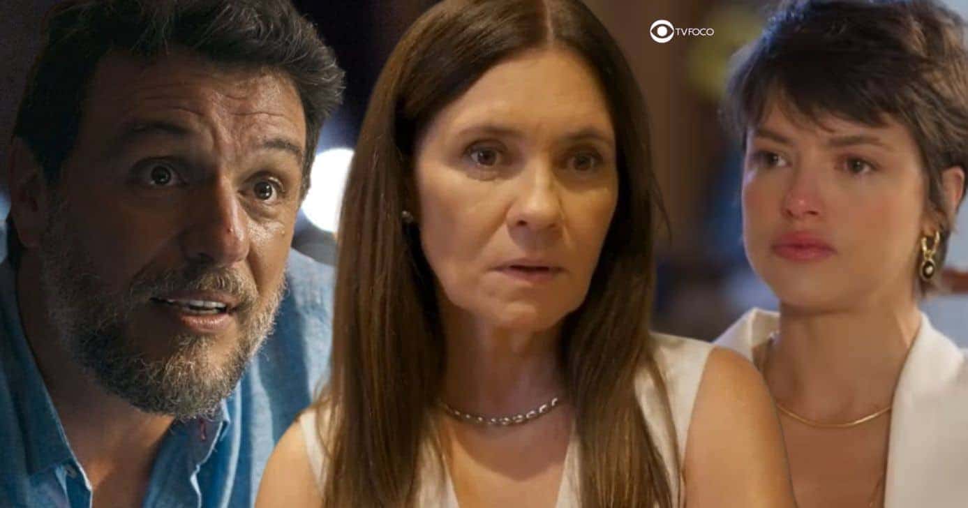 Molina, Mércia e Luma em Mania de Você (Foto: Reprodução / Globo / Montagem TV Foco)
