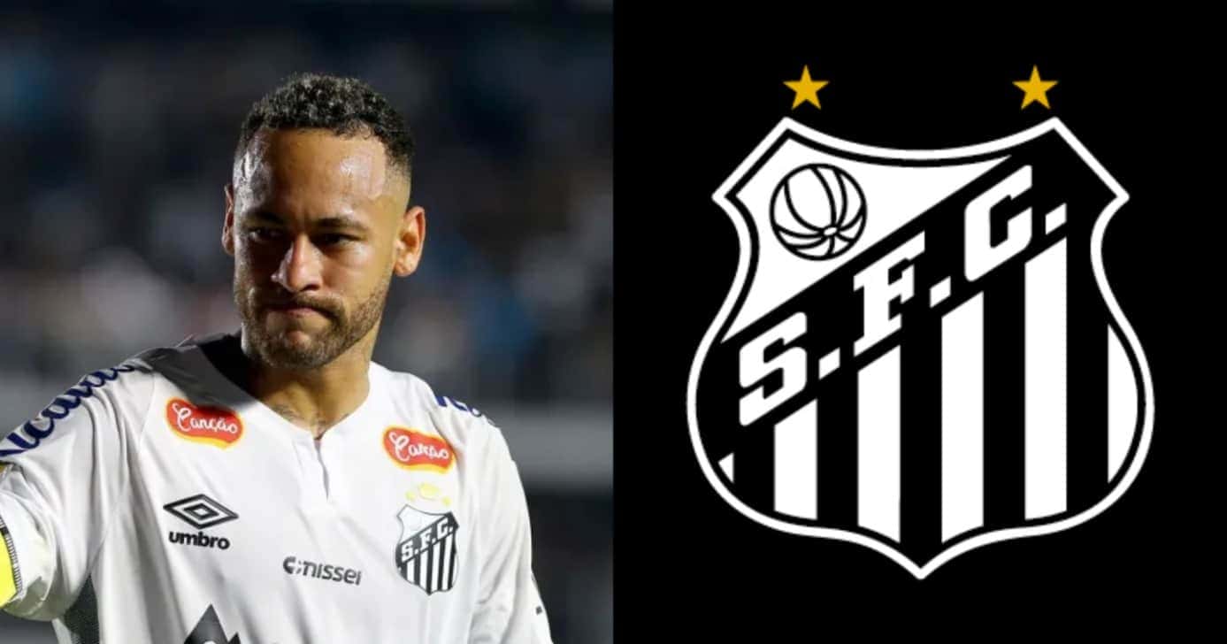 Santos e Neymar - (Montagem / TV FOCO)