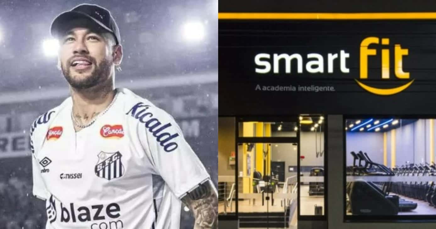 R$ 1B: Neymar vira dono de gigante para esmagar a Smart Fit (Foto: Reprodução/Montagem TV Foco)