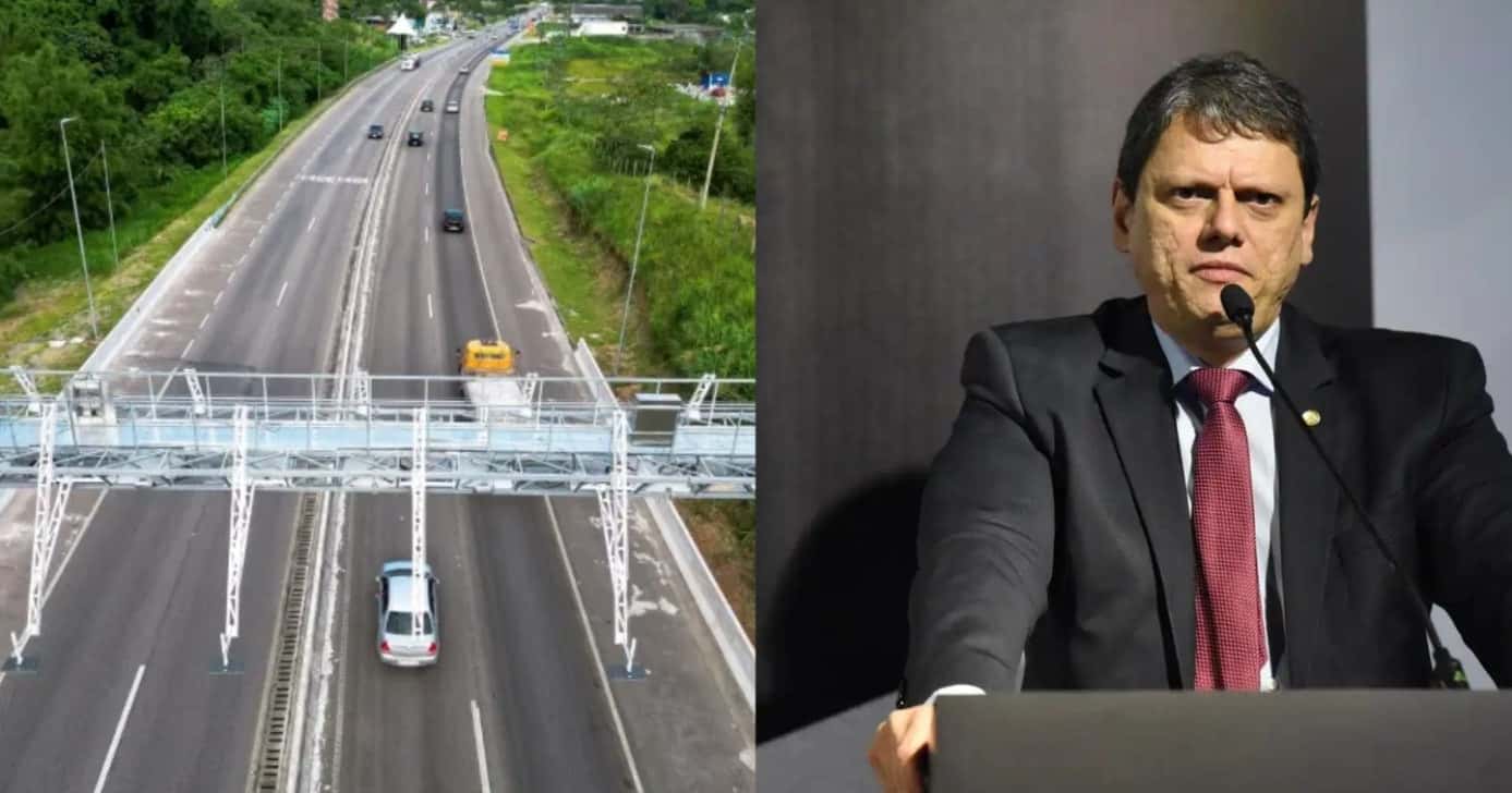 Novo decreto em pedágio de SP chega na era Tarcísio com isenção a motoristas - Foto: Internet