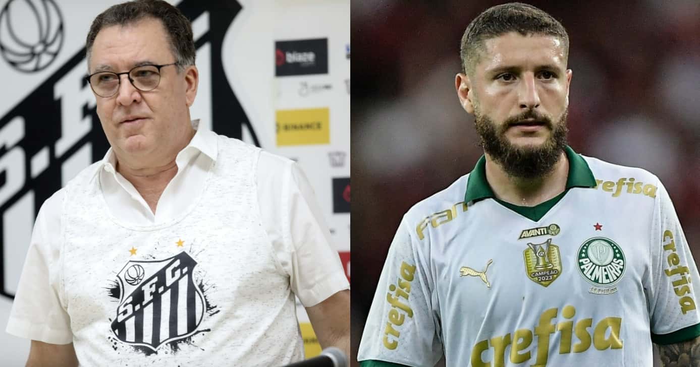 Anúncio de Zé Rafael e +1: Teixeira confirma 2 reforços no Santos (Foto: Reprodução/Montagem TV Foco)